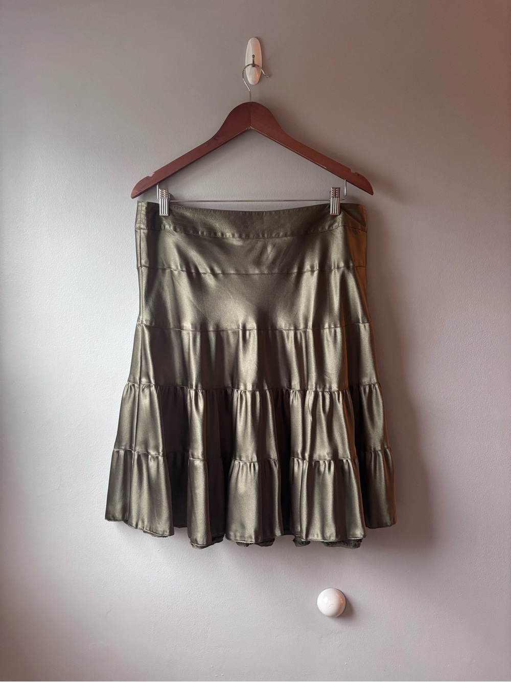 Vintage Liz Claiborne satin skirt